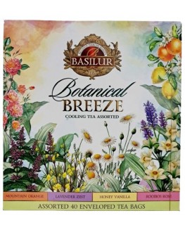 Чай BASILUR Assorted Botanical Breeze Асорті - Подих природи 40 х 1,5 г (4792252946637)