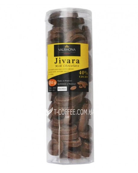 Шоколад VALRHONA Jivara Lactee Молочний 40% какао 250 г