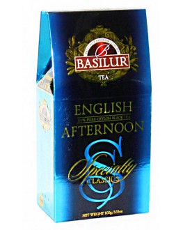 Чай BASILUR English Afternoon Англійський Полудень - Обрана Класика 100 г к/п (4792252920682)