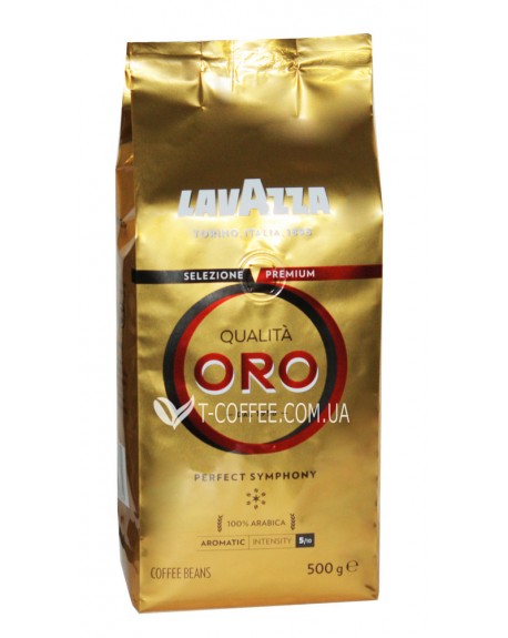 Кава LAVAZZA Qualita Oro зернова 500 г (8000070019362)