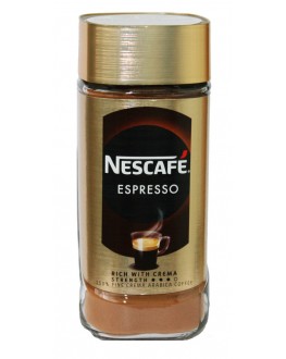 Кава NESCAFE Espresso 100% Арабіка розчинна 100 г скл. б. (7613036303798)