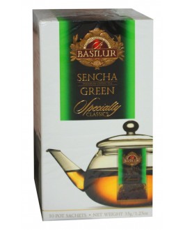 Чай BASILUR Sencha Сенча - Обрана Класика 10 х 3,5 г (4792252932340)
