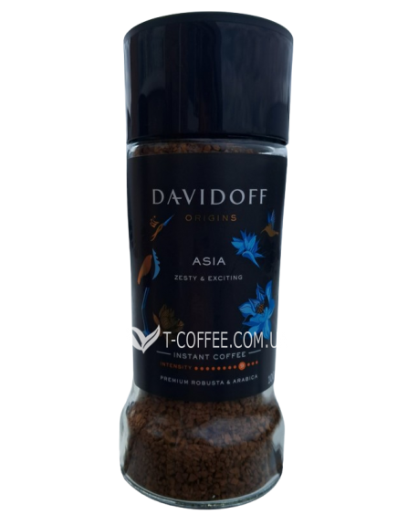 Кава DAVIDOFF Cafe Asia розчинна 100 г скл. б. (4061445272144)