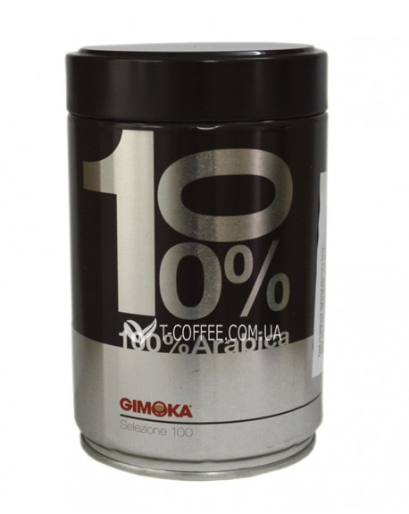 Кава GIMOKA 100% Arabica мелена 250 г ж/б (8003012000565)