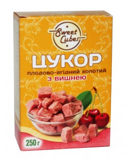 Цукор SWEET CUBES кусковий з вишнею 250 г (4820191970052)
