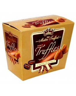 Цукерки Maitre Truffout Coffe Flavour Трюфель Кава 200 г (9002859038761)