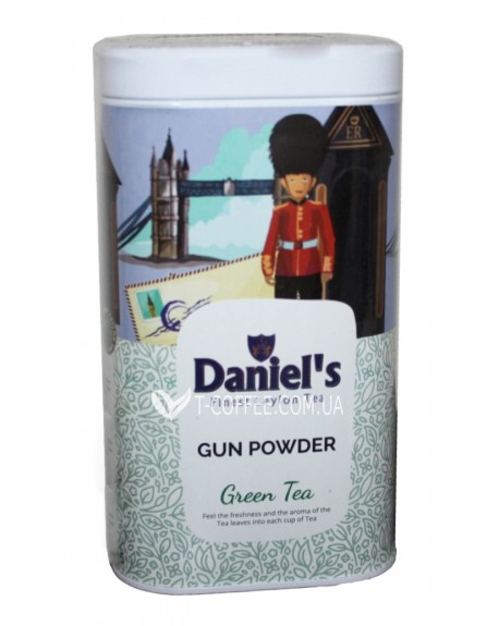 Чай DANIEL'S GunPowder Green Tea 100 г ж/б (4796017690537) 