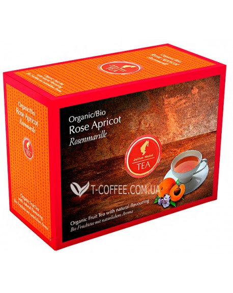 Чай JULIUS MEINL Bio Rose Apricot Роза Абрикос 20 x 3,5 г