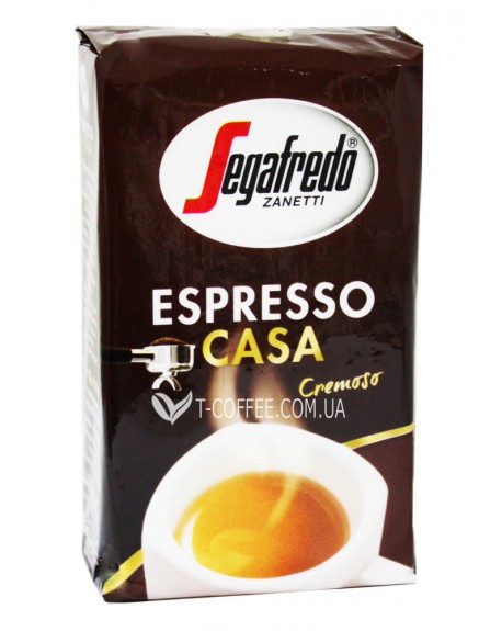 Кава SEGAFREDO Espresso Casa Gusto Cremoso мелена 225 г (8003410344117)