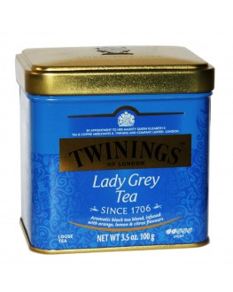 Чай TWININGS Lady Grey Леді Грей 100 г ж/б (070177086671)