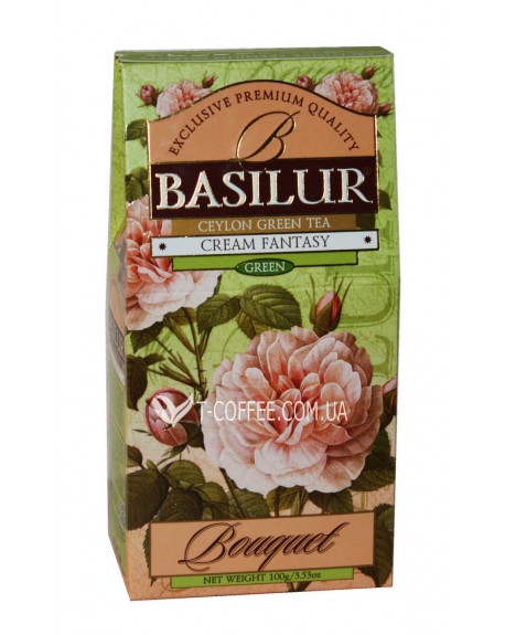 Чай BASILUR Cream Fantasy Кремова Фантазія - Букет 100 г к/п (4792252100213)