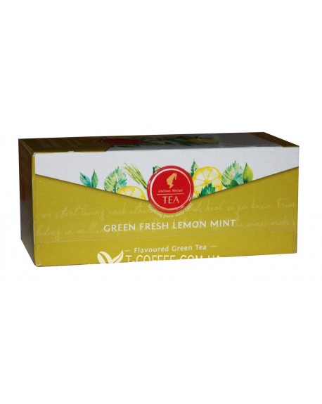 Чай JULIUS MEINL Green Fresh Lemon Mint Зелений Лимон М’ята 25 х 1,74 г (9000403885892)