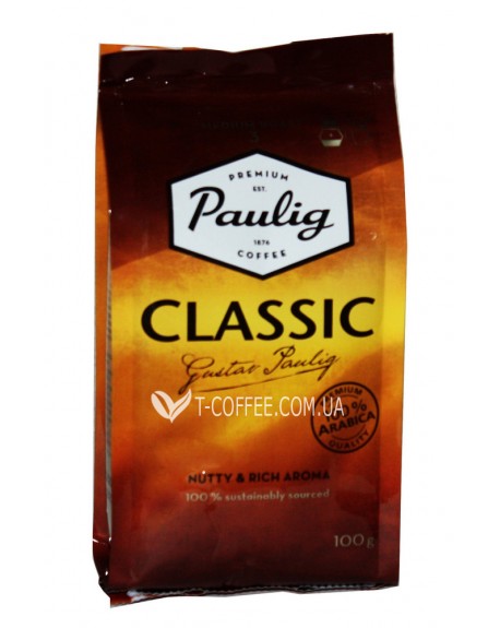 Кава PAULIG Classic мелена 100 г (6411300166442)