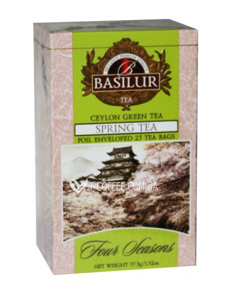 Чай BASILUR Spring Tea Весняний - Пори Року 25 х 1,32 г (4792252915763)