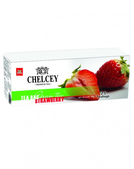 Чай CHELCEY Strawberry Полуниця 25 х 2 г