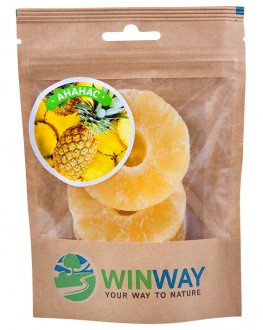 Ананас WINWAY кільця 100 г (4821912900167)