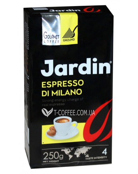 Кава JARDIN Gourmet Espresso Di Milano мелена 250 г (4823096803494)