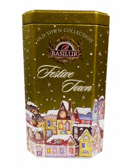 Чай BASILUR Festive Town Святкове Містечко - Старовинне Містечко 75 г ж/б (4792252941120)