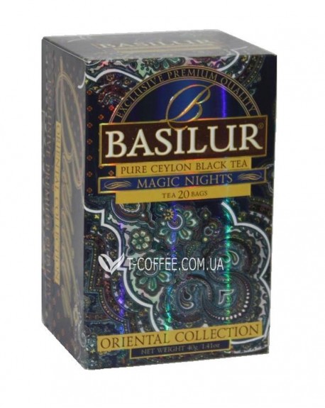 Чай BASILUR Magic Nights 1001 Ніч - Східна 20 х 2 г