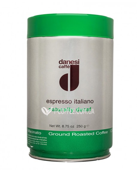 Кава DANESI Naturally Decaf мелена 250 г ж/б (8000135414149)