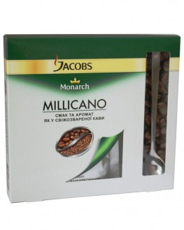 Кава JACOBS Monarch Millicano цільнозернова розчинна 60 г к/п