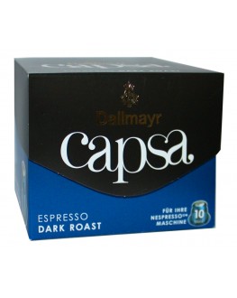 Кава DALLMAYR Nespresso Capsa Espresso Dark Roast в капсулах 10 х 5,6 г (4008167010906)