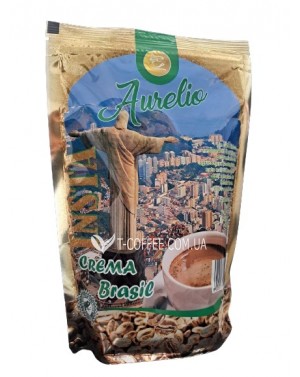 Кава AURELIO Crema Brasil розчинна 190 г економ.пак. (8000775050028)
