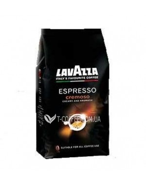 Кава LAVAZZA Espresso Cremoso зернова 1 кг (8000070027336) фото