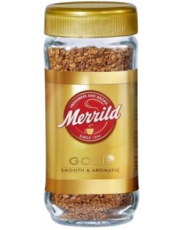 Кава Lavazza Merrild Gold розчинна 200 г скл. б. (8000070060913)