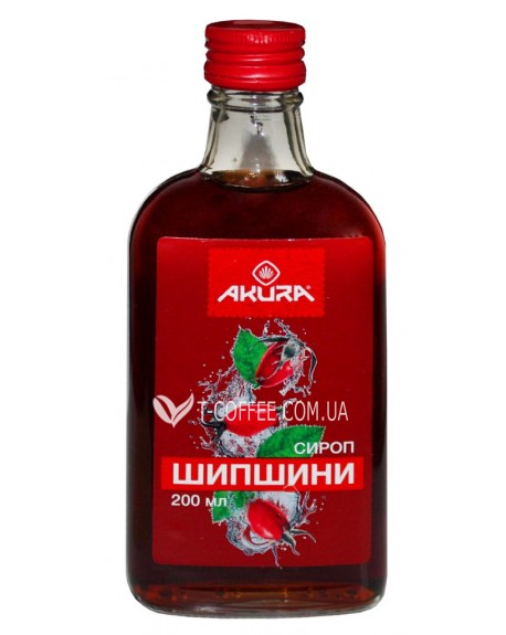 Сироп AKURA Шипшина 200 мл скл.пл (4820178461344)