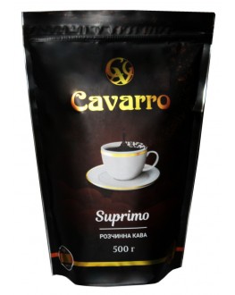 Кава CAVARRO Suprimo розчинна 500 г економ. пак. (4820235750169)