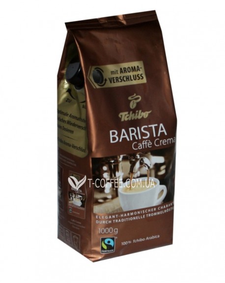 Кава TCHIBO Barista Caffee Crema зернова 1 кг (4046234815948)