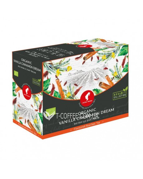 Чай JULIUS MEINL Bio Rooibos Vanilla Cinnamon Dream Ройбуш Ваніль Кориця 20 x 2,75 г
