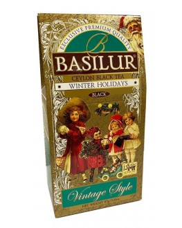 Чай BASILUR Winter Holidays Зимові Канікули - Вінтаж 85 г к/п (4792252932821)