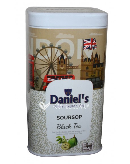 Чай DANIEL'S Soursop Black Tea 100 г ж/б (4796017690575)
