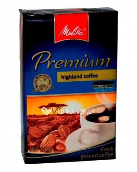 Кава MELITTA Premium 100% Arabica мелена 250 г (4002720005736)
