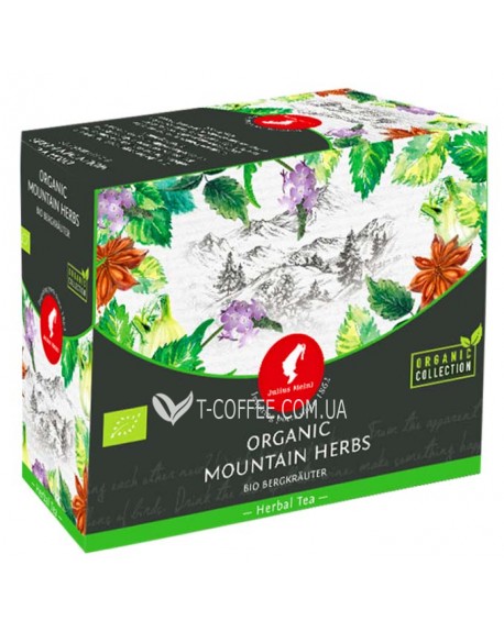 Чай JULIUS MEINL Bio Mountain Herbs Гірські Трави 20 x 2 г (9000403832643)