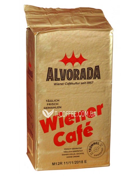 Кава ALVORADA Wiener Kaffee мелена 250 г (9002517149501)