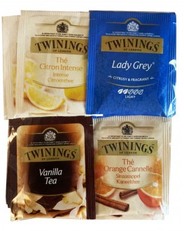Чай TWININGS Collection Flavoured Black Teas Асорті Чорний Ароматизований Чай 20 х 2 г економ. упаковка