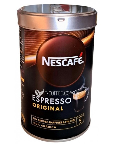 Кава NESCAFE Espresso Original розчинна 95 г ж/б (7613034870940)