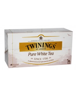 Чай TWININGS Pure White Tea Білий 25 х 1,5 г (070177230234)
