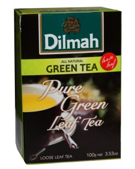 Чай DILMAH Pure Green Tea Зелений 100 г (9312631124354)