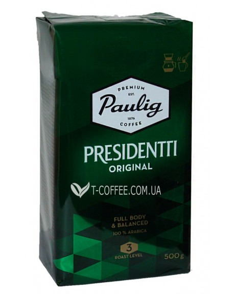 Кава PAULIG Presidentti Original мелена 500 г (6418474020013)