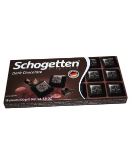 Шоколад SCHOGETTEN Dark Chocolate Чорний 100 г (4000607852008)