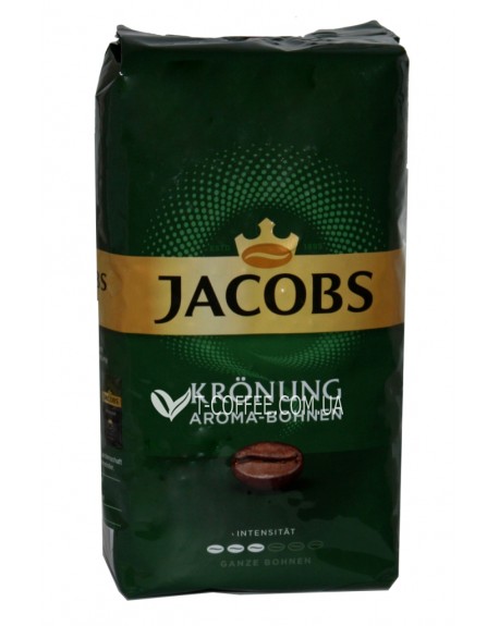 Кава JACOBS Kronung Aroma-Bohnen зернова 500 г (4000508059087)