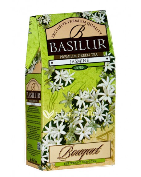 Чай BASILUR Jasmine Жасмин - Букет 100 г к/п (4792252926998)