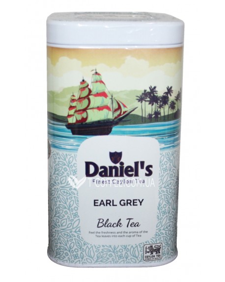 Чай DANIEL'S Earl Grey Black Tea 100 г ж/б (4796017690520)