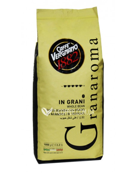 Кава CAFFE VERGNANO Granaroma зернова 1 кг (8001800000094)