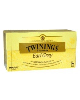 Чай TWININGS Earl Grey Ерл Грей 25 х 2 г (070177077563)