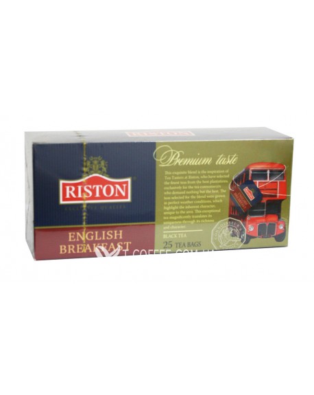 Чай RISTON English Breakfast Англійський Сніданок 25 х 2 г (4792156003672)